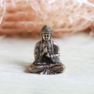 Mini Bouddha en Cuivre Bodyagri Mudra