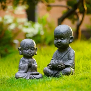 Choix Duo Zen Bouddha Moine Enfant