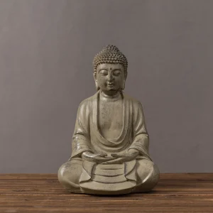 Statue de Bouddha de Jardin  en Dyani Mudra